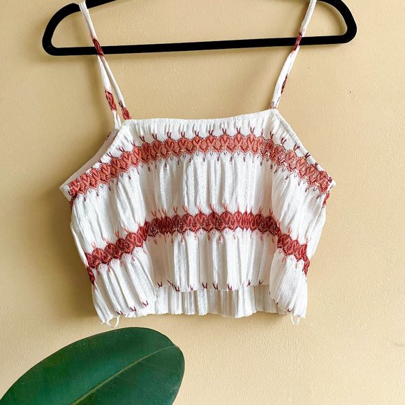 Zara Crop Boho Tank - Picture 6 of 6